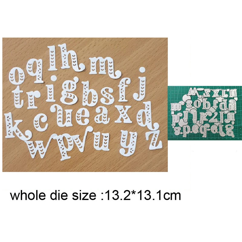 Metal Cutting Dies Mould Birthday Letter Alphabet Set Decoration Scrapbook Crafts Paper Valentines Day DIY Custom Made Stamps | Дом и сад