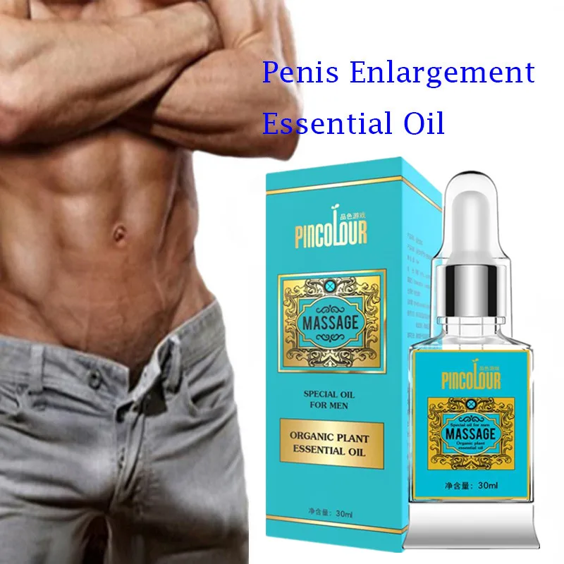 Утолщенное мужское массажное масло для роста пениса 30 мл|Масла душа| |