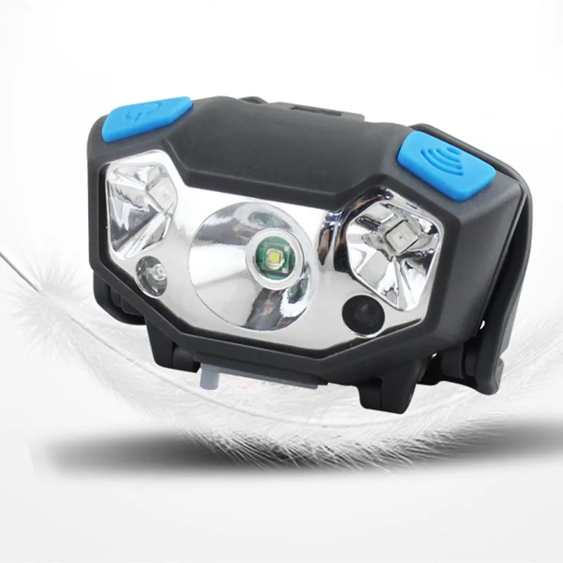 10000Lm Mini Rechargeable LED Headlamp Body Motion Sensor Headlight Camping Flashlight Head Light Torch Lamp With USB