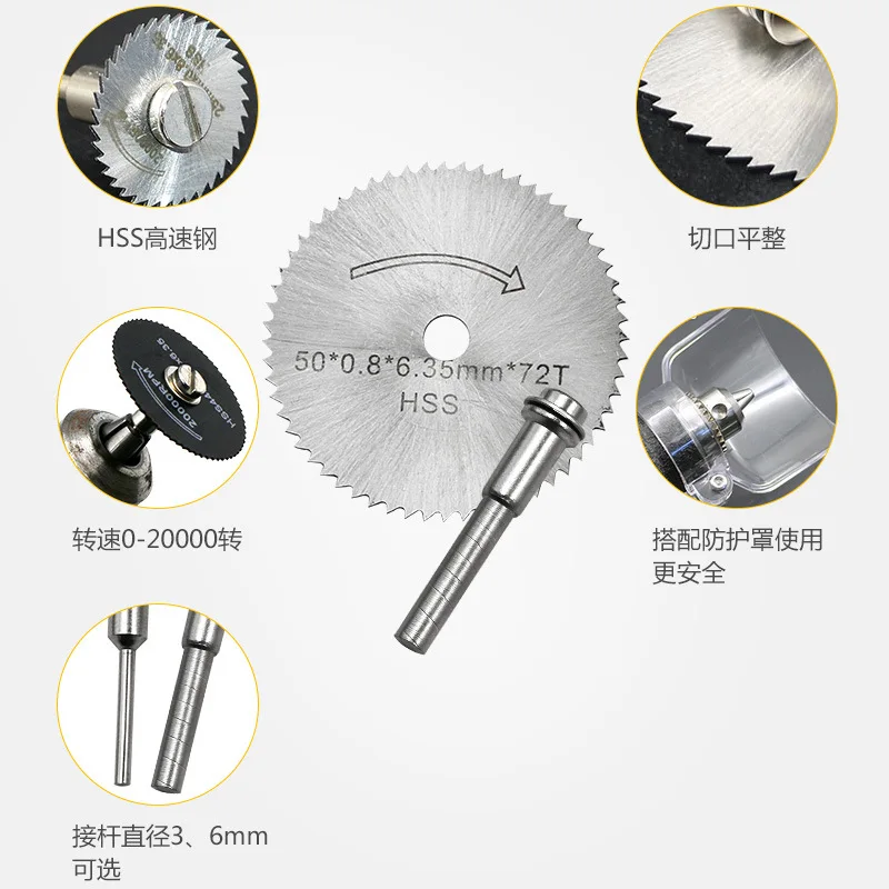 Высокоскоростная сталь HSS резка столярные пластиковые пильные лезвия Инструмент