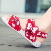 2022 summer hole sale shoes boys and girls beach shoes cartoon plastic rubber shoes cross border baby rubber sandals