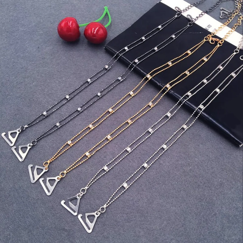 

Underwear Straps Rhinestone Metal Bra Straps Invisible Non-Slip Cool Nightclub Sexy Crystal Shoulder Straps For Women Underwear