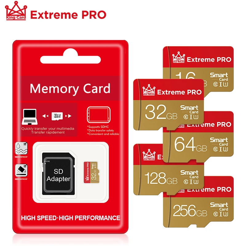 

Original Micro sd card 128GB 256GB mini Flash TF Memory card 32GB 64GB Class 10 sd card 8GB 16GB cartao de memoria for phone