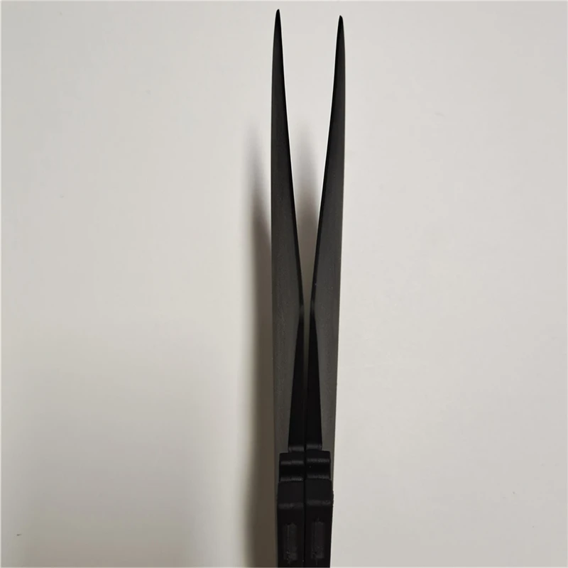 Пластиковые плавники K2 с одним язычком/двумя язычками 2 плавника черного цвета