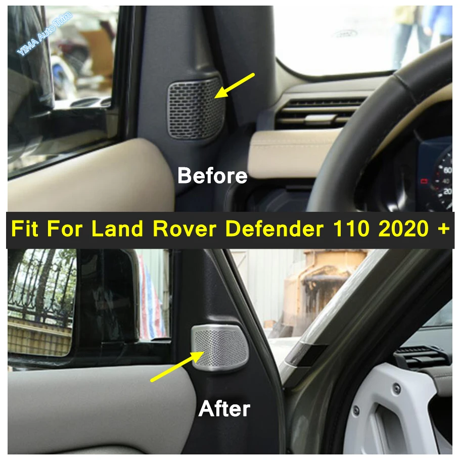 

Lapetus Audio Horn Loudspeaker Tweeter Frame Covers Trim Accessories For Land Rover Defender 110 2020 - 2023 Interior Refit Kit