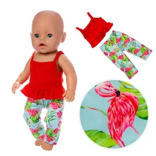 2019 New Dolls Suit Fit For 43cm Baby Doll 17inch Reborn Baby Doll Clothes