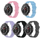 Hangrui нейлоновый ремешок для смарт-часов Amazfit T-Rex, аксессуары, мягкие дышащие Сменные ремни для Xiaomi Huami Amazfit Ares