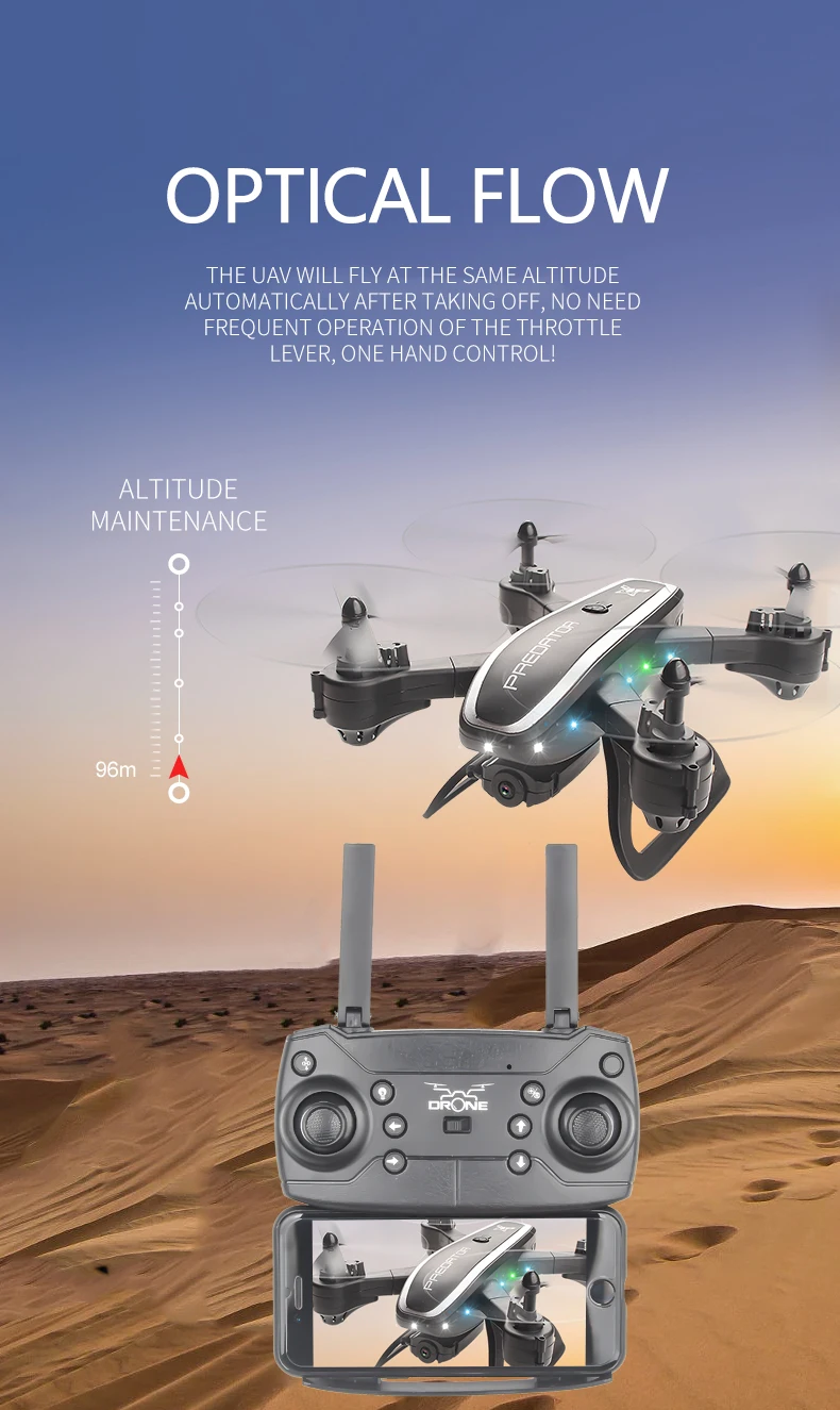 KY909 RC WiFi Дрон с 4K широкоугольной WiFi HD камерой оптический поток RC складной мини Квадрокоптер Вертолет VS LF606 E58 M69 F11