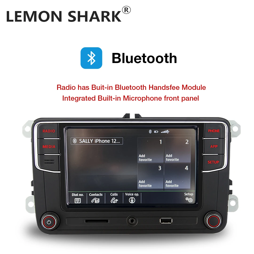 Noname RCD330 187B Android авто радио Carplay MirrorLink RCD340G для VW Golf 5 6 Jetta MK5 MK6 CC Tiguan Passat Polo |