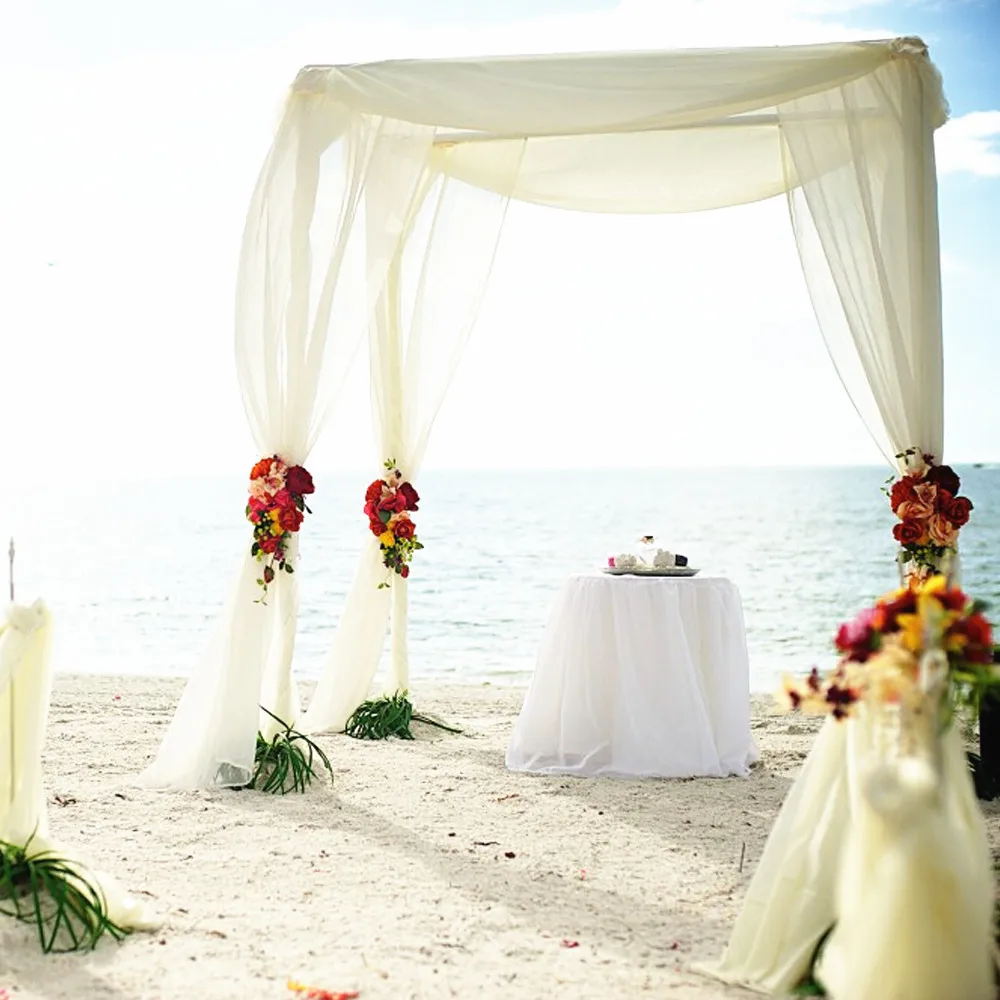 Шифоновая юбка с прозрачной сеткой 72 см * 10 м|party party party|decorative decorativedecoration wedding |