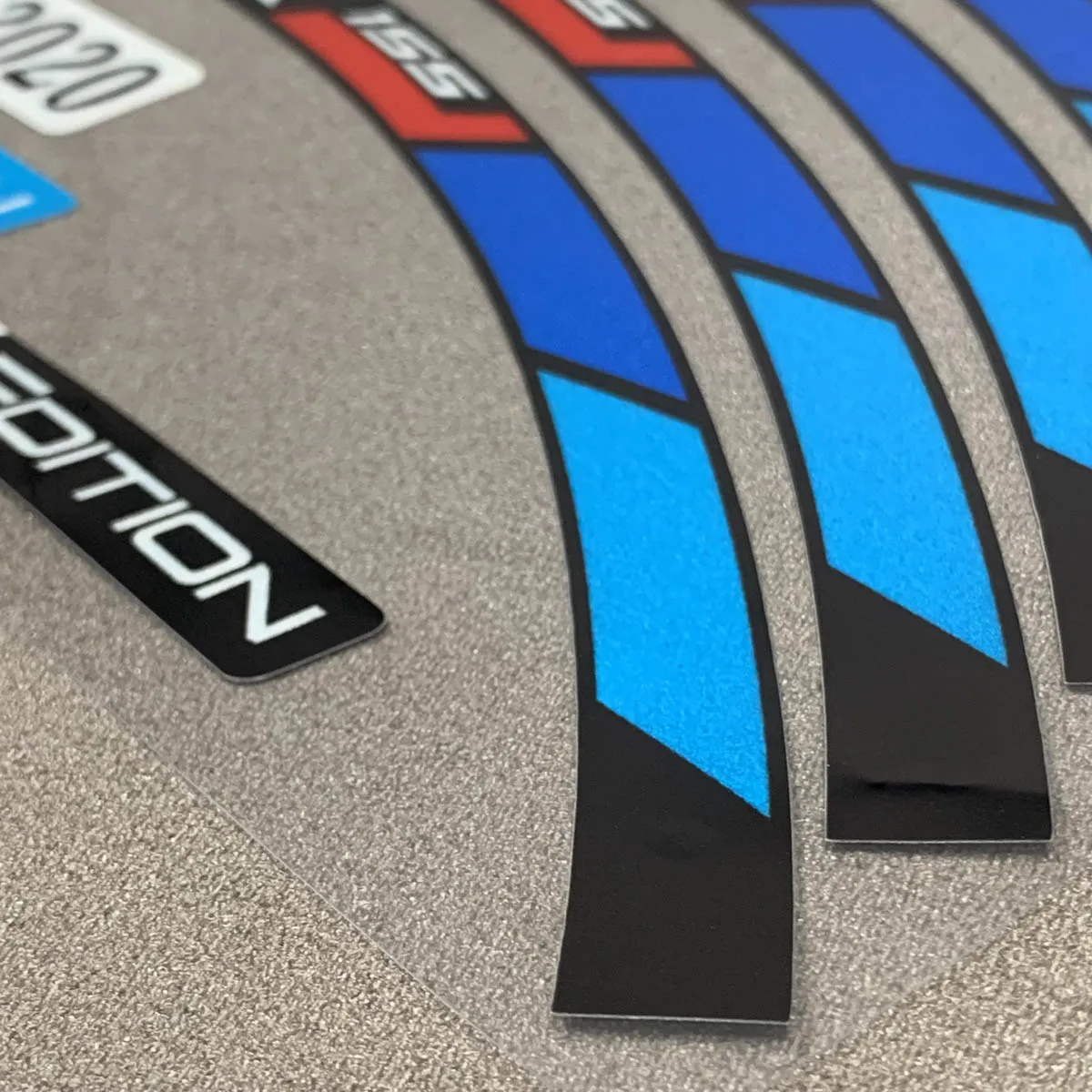 

Motorcycle NMX155 Wheel Reflective Sticker 3M Vinyl Waterproof Replacement Decal Bike Bicycle Decal For NMX 155