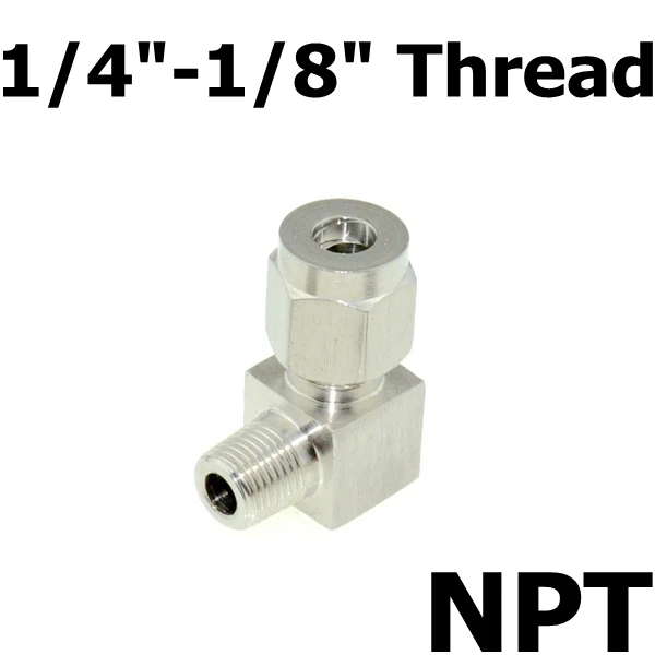 1/" PT наружная резьба NPT 6 мм 8 мм 10 мм 1/4 дюймов труба двойной наконечник трубы утягивающий налокотник фитинг соединитель из нержавеющей стали 304 - Цвет: 09