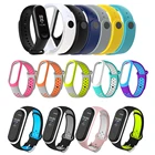 Ремешок для Mi Band 5, силиконовый браслет для Xiaomi Mi Band 5, спортивные ремешки для Mi Band 4, 3, ремешок, аксессуары