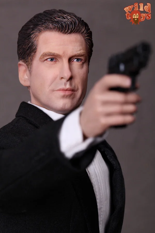 

Collectible WT21 1/6 Scale Pierce Brosnan MI6 Agent 007 Paul Dolls For 12" Action Figure Cosplay Doll
