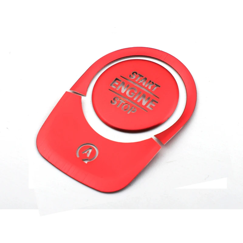 

For 2019 2020 2021 Mercedes-Benz A-Class W177 CLA C118 W118 B-Class W247 Engine Start Stop Switch Button Ring Decoration Cover