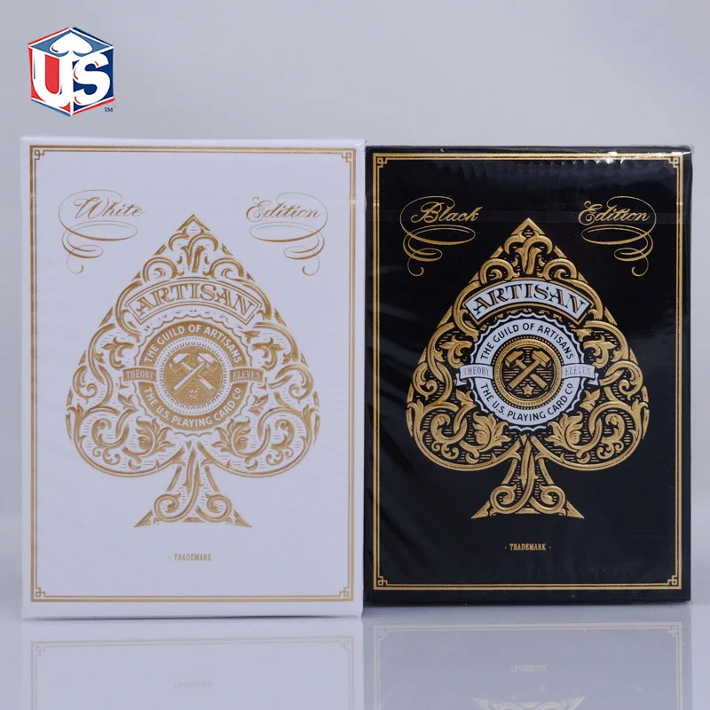11 игральных карт Artisan Theory T11 белый/черный цвет ограниченная серия колода размер