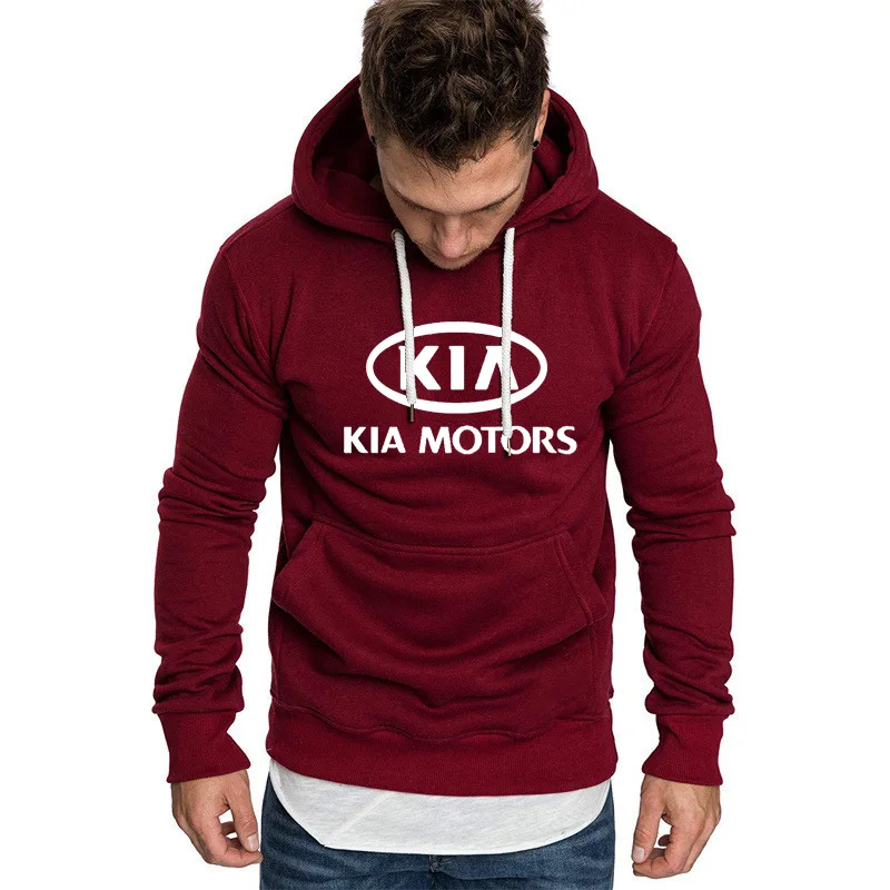 

Unisex Spring Autumn New Men's Hoodies KIA Car Logo Print Sweatshirt hip hop harajuku Casual Men's Hoodies Sweatshirt