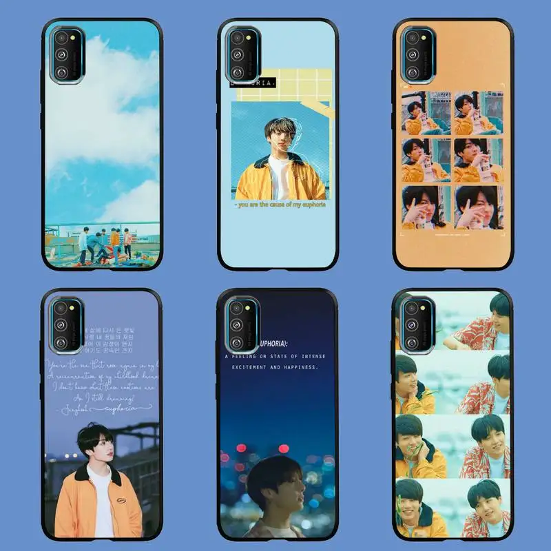 

KPOP Euphoria Jungkook Phone Case For Samsung S6 S7 Edge S8 S9 S10 E lite2019 S20 Plus Cover Fundas Coque