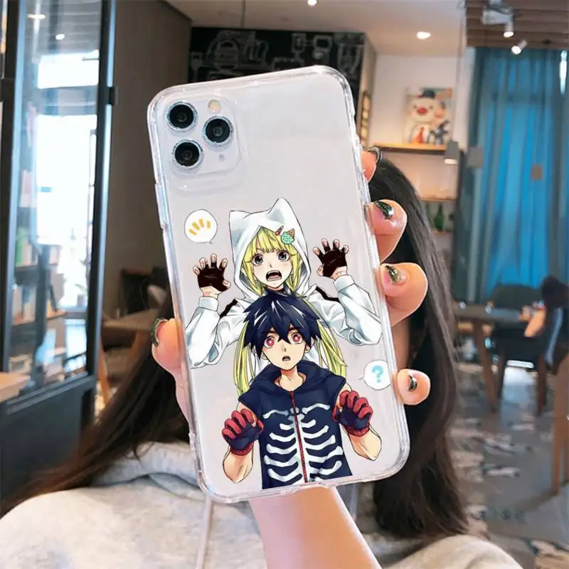 

Anime kemono incidents cute Phone Case Transparent for iPhone 6 7 8 11 12 s mini pro X XS XR MAX Plus cover funda shell