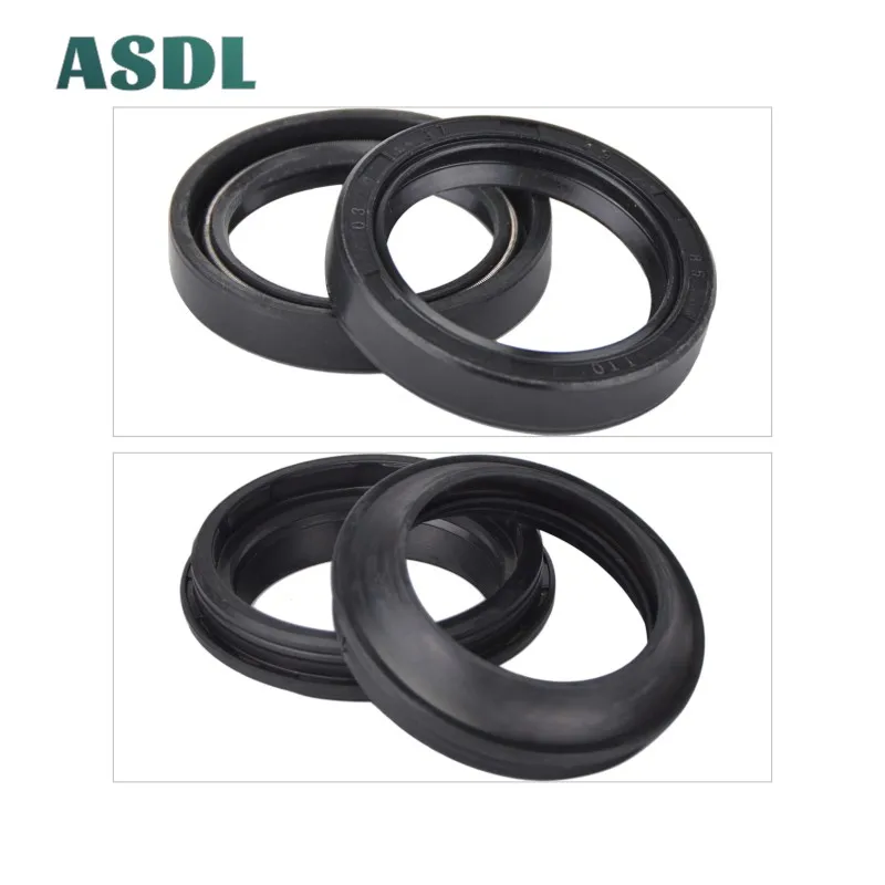 

47X58X11 47X58 Motorcycle Front Fork Oil Seal and Dust Seal For CR250R CRF250R CRF250X KX250F CRF450R CRF450X NSR500 RM 125 250
