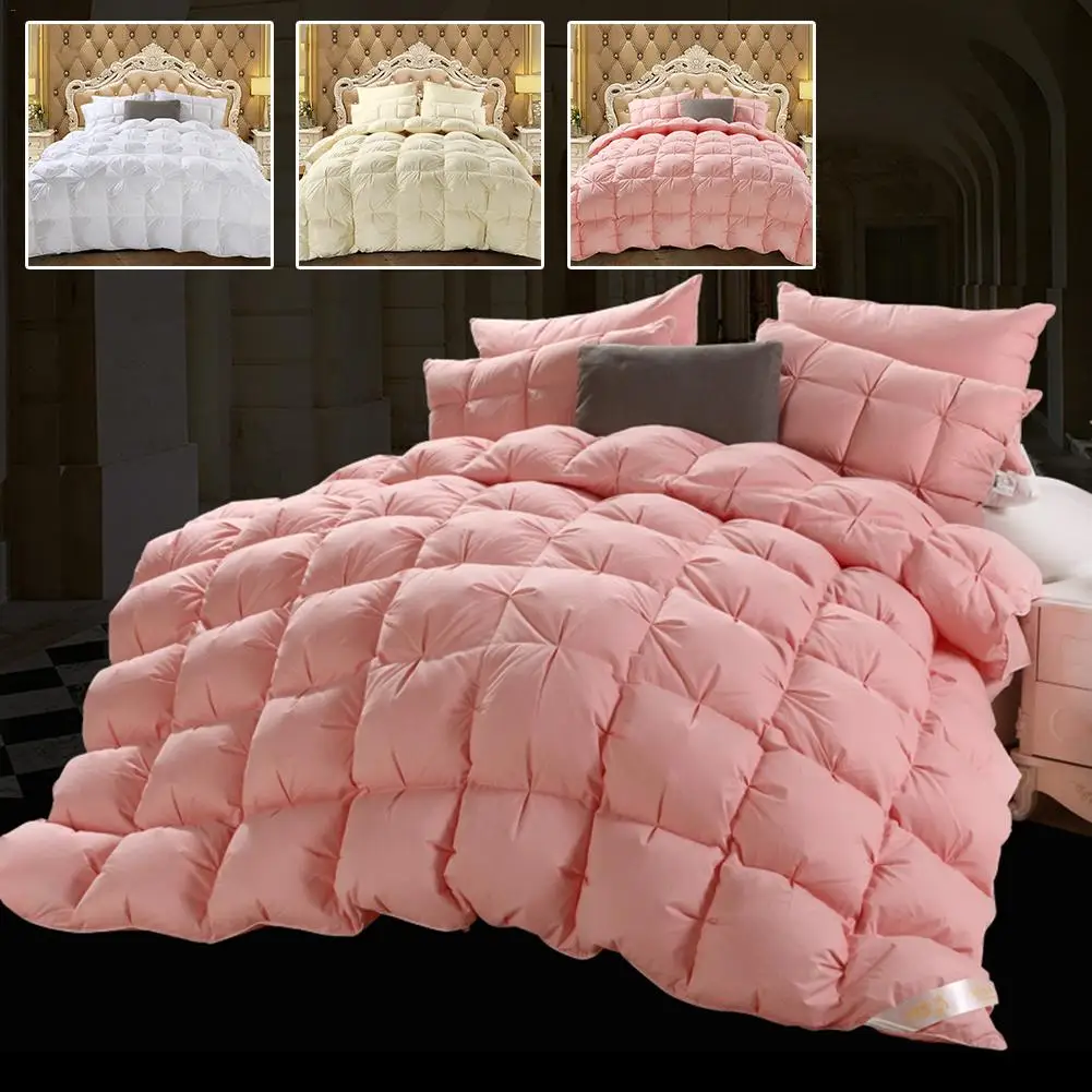 4D домашний отель на заказ Роскошные четыре сезона гусиный пух пододеяльник ядро