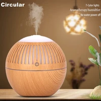humidifier electric aroma air diffuser wood ultrasonic air humidifier essential oil aromatherapy cool mist maker for home