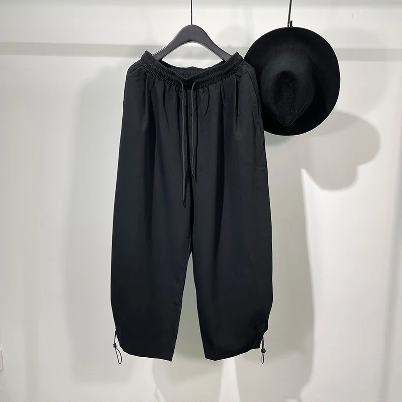 

Мужские повседневные брюки-карандаш Seak, уличная одежда, мужская одежда, английские тренировочные брюки в стиле преппи, черные брюки с перек...