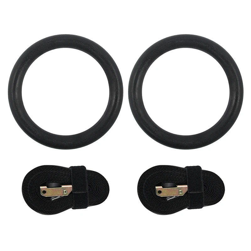 

Top Gymnastic Rings SFIT 2PC 1SET ABS 28mm Exercise Fitness Gymnastic Rings Gym Sports Fitness Equipment Pull Ups Muscle Ups