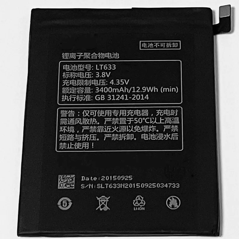 3 8 V 3400mAh LT633 для Letv LeEco Le Max Pro X910 аккумулятор | Мобильные телефоны и аксессуары