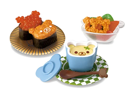 Капсульная игрушка Gashapon Япония повторное оформление Rilakkumas суши-буфет