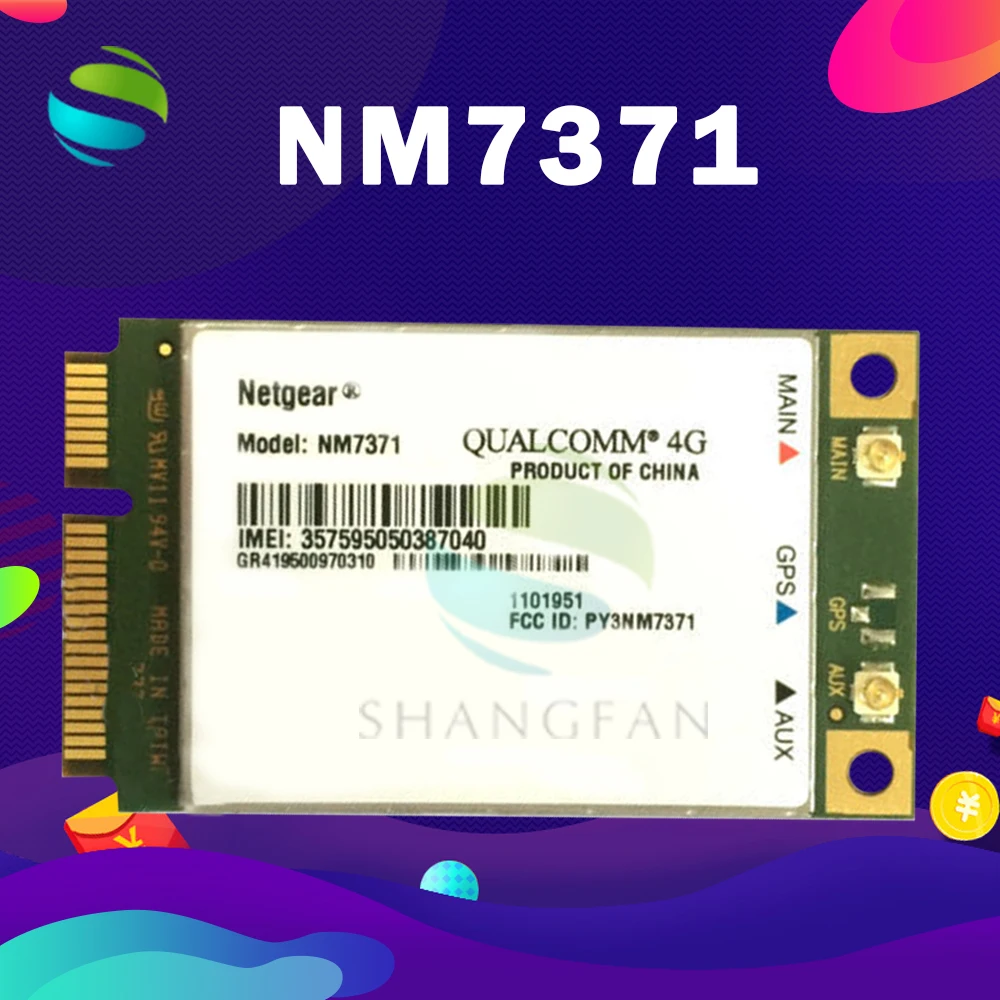 

CDMA LTE Mini-Card Module NM7371 4G Card Modem For USA Market