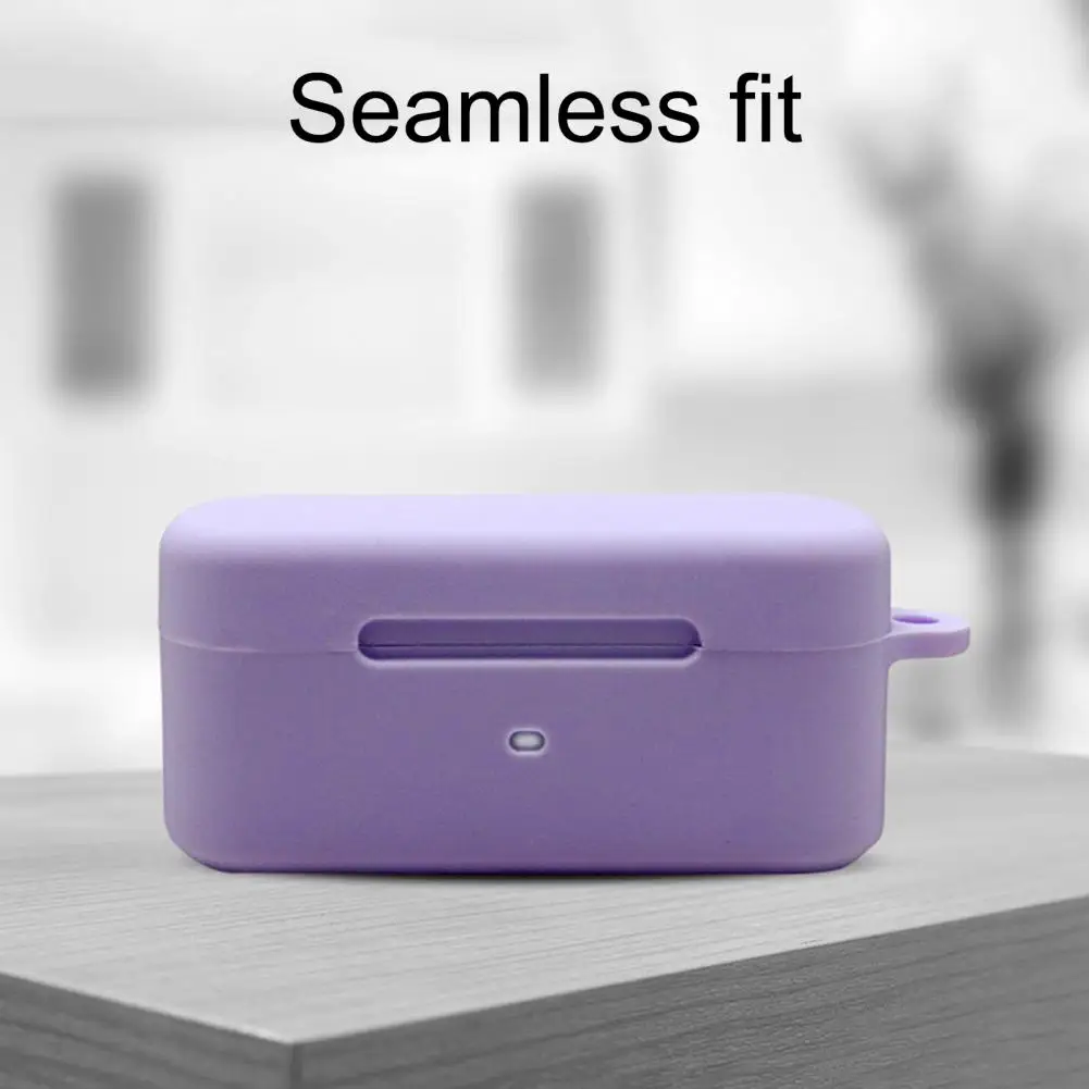 

Anti-slip Silicone Protective Case Full Earphone Cover Shell for FIIL T1 Lite Solid color Wireless Bluetooth Earphones Cover