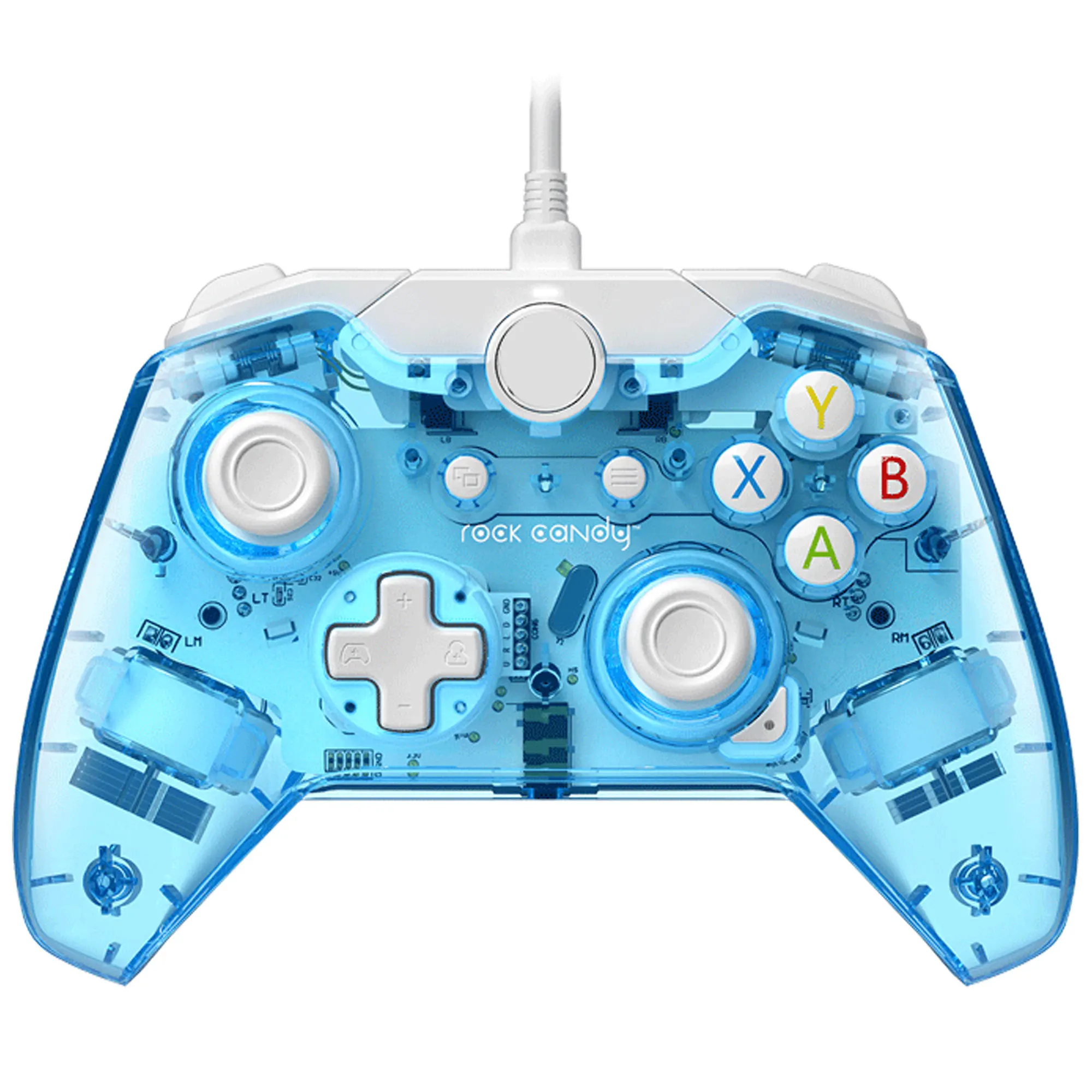 Light Blue Проводной контроллер для xbox ONE для xbox One тонкий геймпад джойстики Поддержка Windows PC - Цвет: Light Blue