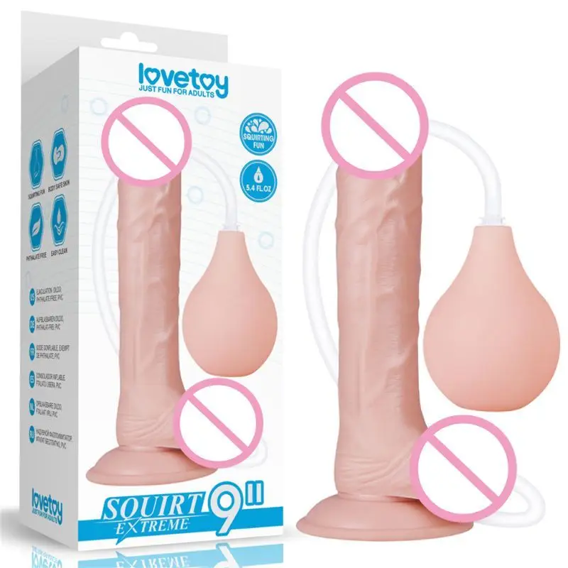 9 дюймов дилдо фаллоимитатор эякуляции реалистичные AnalDildo секс игрушка ремешок