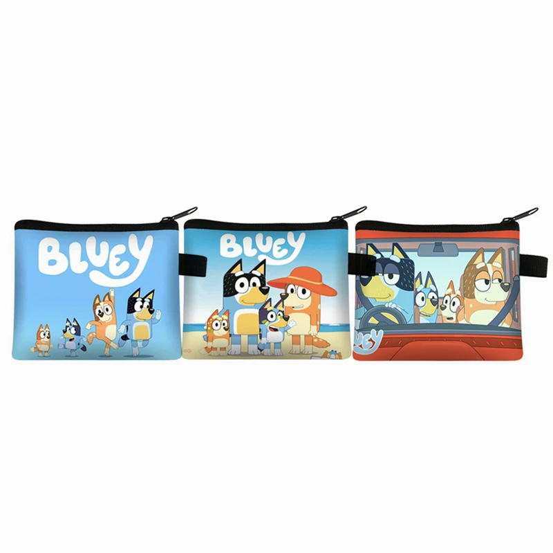 4 шт. с принтом милых животных в Bluey бинго Действие игрушки ПВХ Фигурки стильная