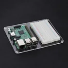 Макетная плата RELKA R306 Raspberry Pi 4 Model B, Монтажная пластина, акриловая плата, DIY Прототип, экспериментальная пластина для Raspberry Pi 43B +
