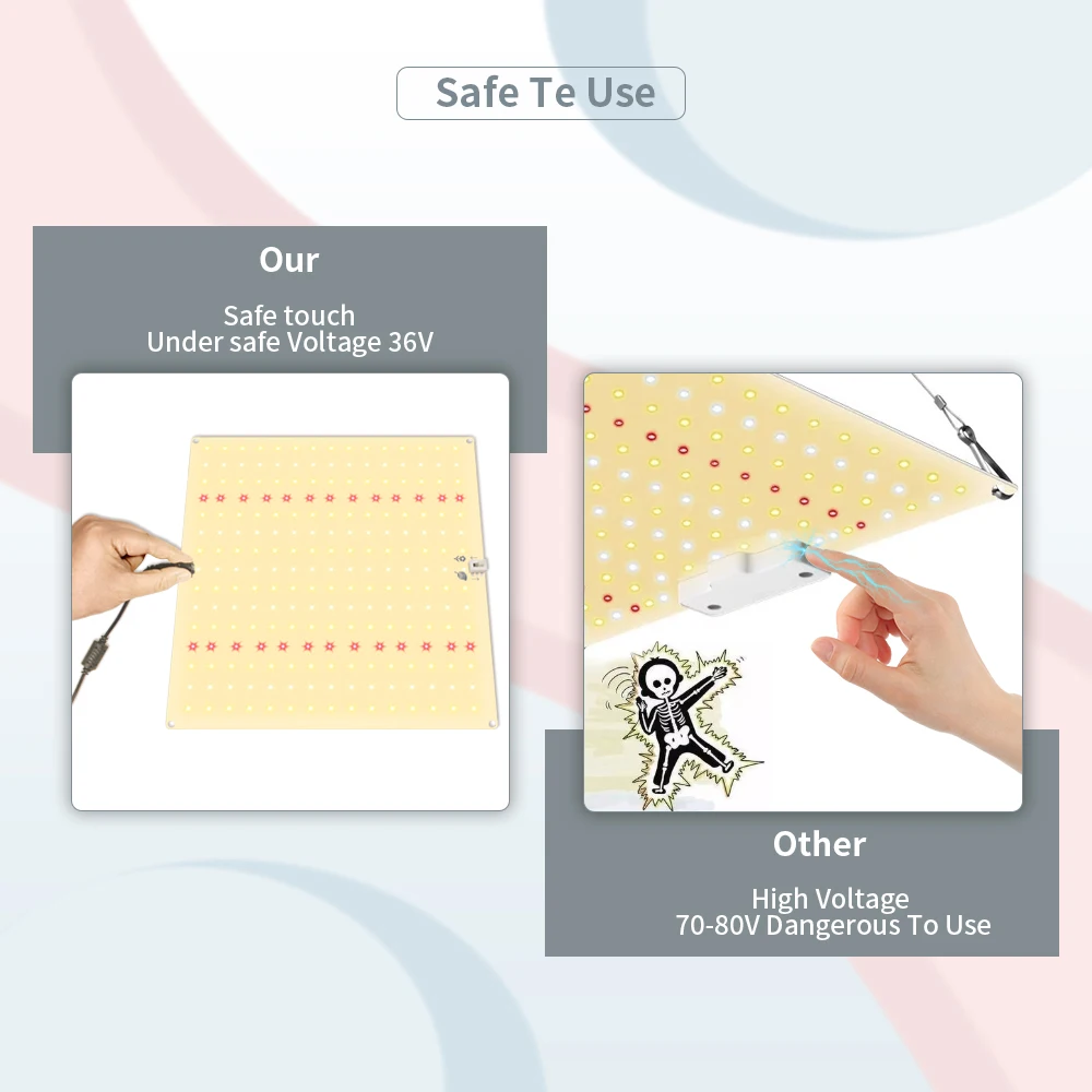 60 Вт комнатный светодиодный светильник для растений переключатель Bloom/овощей с