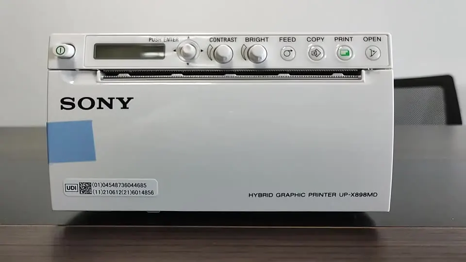 

Sony UP-X898MD Black and White Hybrid Video Graphic ultrasound Printer for Medical