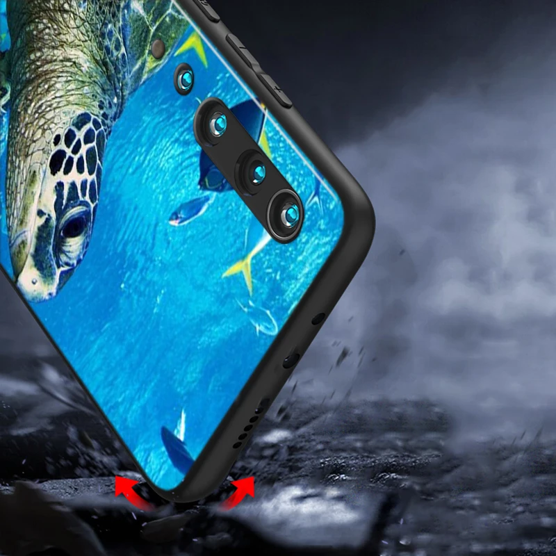 

Silicone Cover Cute sea turtle tortoise for Xiaomi Mi 10 9T CC9 Pro Note 10 9 8 6 A3 A2 A1 Lite Play Mix 3 Black Phone Case