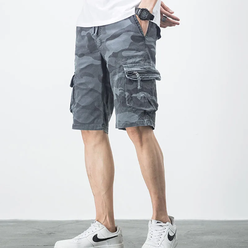 

Cargo Shorts Men Casual Shorts Cargo Homme Men Pants Trousers Pants for Men Fashion Streetwear Men New Summer Comfortable 2021