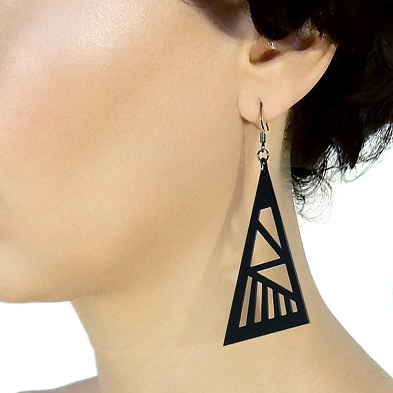 2019 новые трендовые стереоскопические геометрические треугольные Винтажные