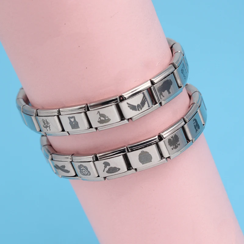 Женский и мужской браслет Hapiship оригинальный из нержавеющей стали 9 мм ювелирное