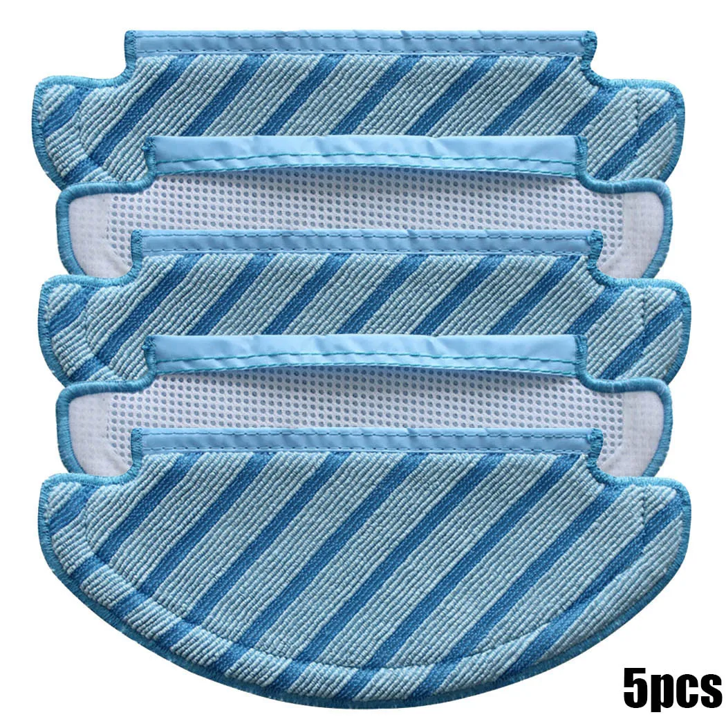 

5X T8 Series Washable Cleaning Cloth For Ecovacs Deebot OZMO T8 / T8+ / T8 AIVI Household Cleaning Parts Replacement Tools
