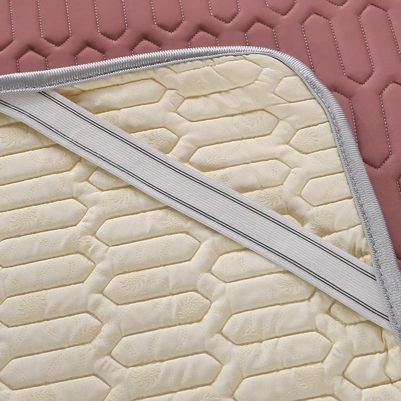 Комплект постельного белья розового цвета матрас с наволочкой нано латекс