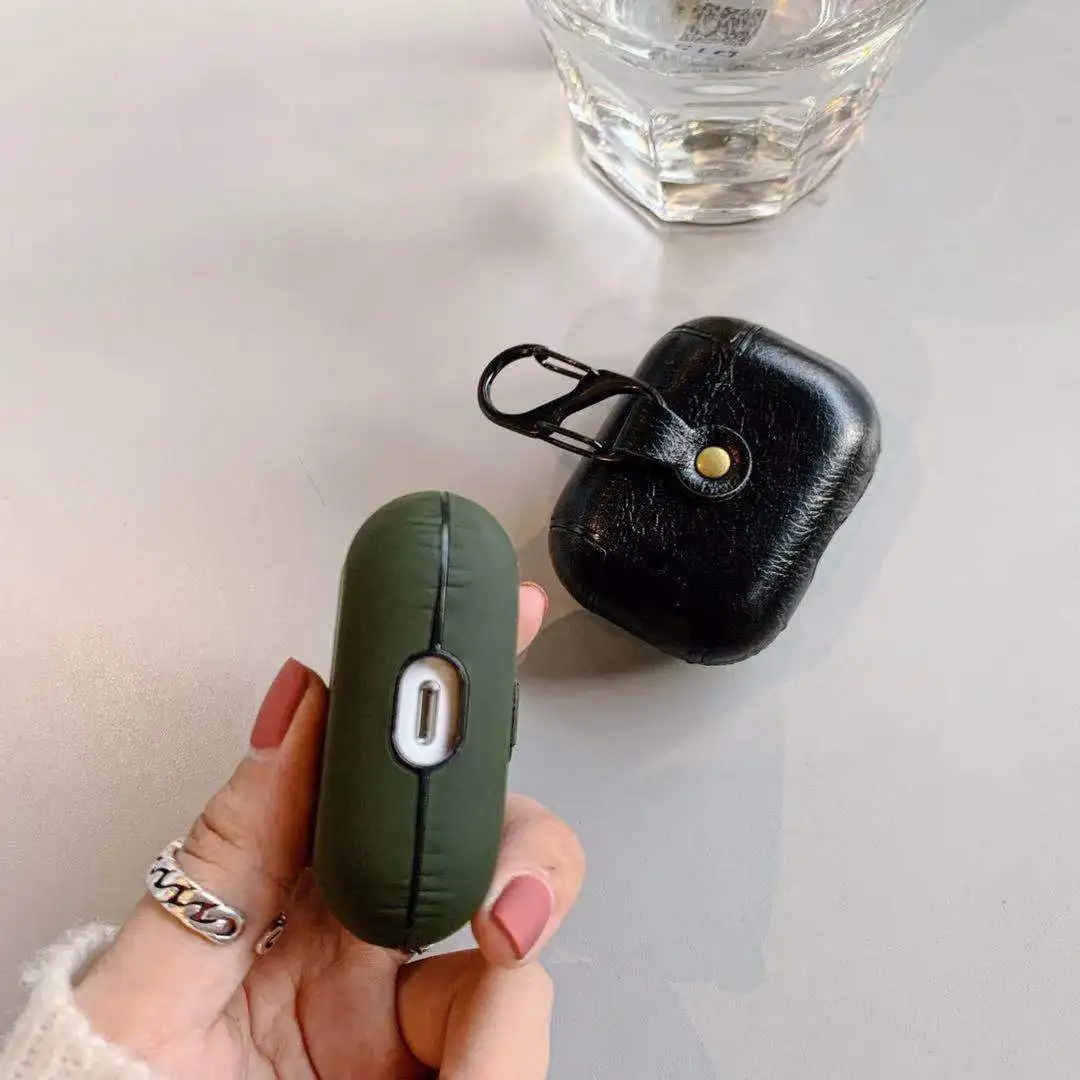 Airpodspro, чехол для гарнитуры, 3 поколения, для мобильного телефона, беспроводная Bluetooth гарнитура, чехол с кожаным жестким чехлом, чехол для гарнитуры телефона