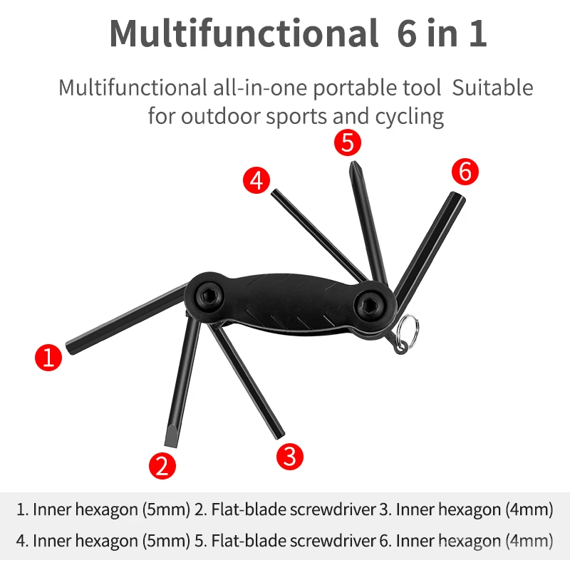 

Bicycle multi-function tool kits portable Bike tool bag bike pump chain cutter tire spoon tire repair piece Cycling repair tools