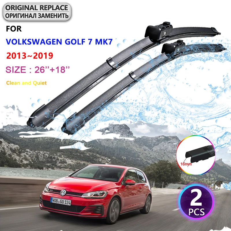 Передние стеклоочистители для VW Golf 7 MK7 2013 ~ 2019 аксессуары автомобиля 2014 2015 2016 2017 2018