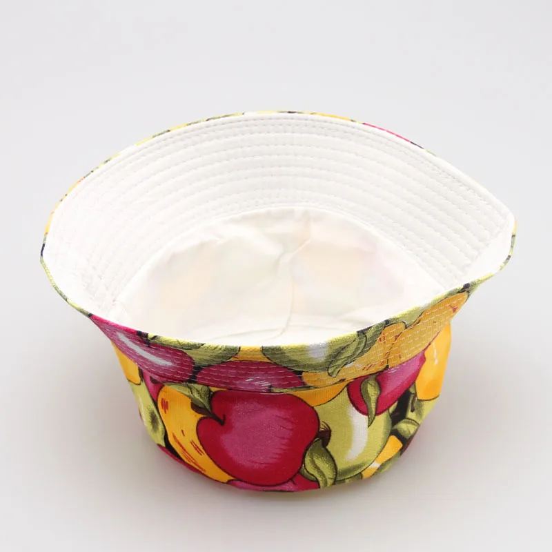 

2019 Toddler Baby Kids Boys Girls Floral Pattern Bucket Hats Sun Helmet Cap Children Flowers Sun Basin Hat Panama Fisherman Hat