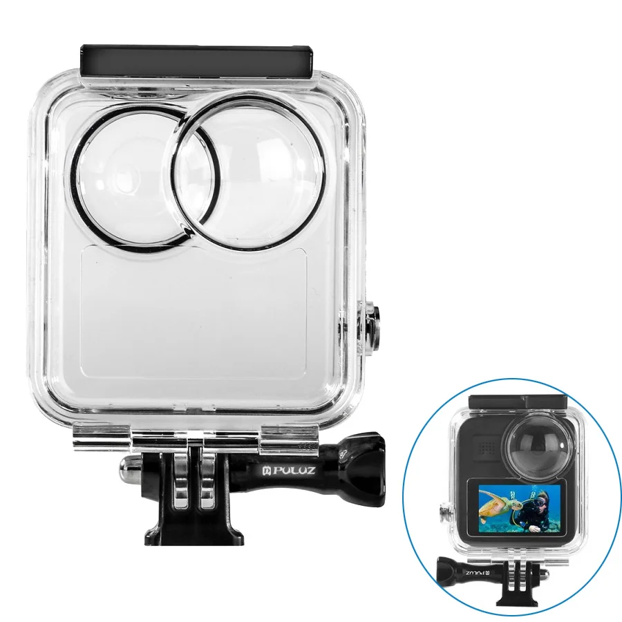 

45M Waterproof Swiming Diving Surfing Case Cover Housing cage Accessories for Gopro MAX Panoramic Action Cameras