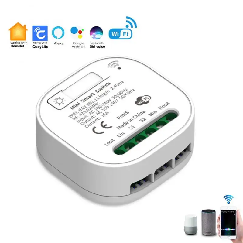 Homekit Smart Switch Cozylife APP Remote Control Voice For Apple Devices Directly Connected Support Google Home Alexa | Электроника